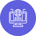 Icon for 'Automated Data Enrichment'