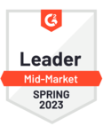 G2 leader mid-market summer 2022 award