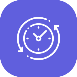 Icon for 'Reduced time to market'